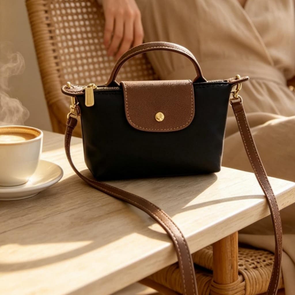 Bolsa Crossbody Feminina Mini com Alça Ajustável Modelo Moderno para Ombro e Uso Diário