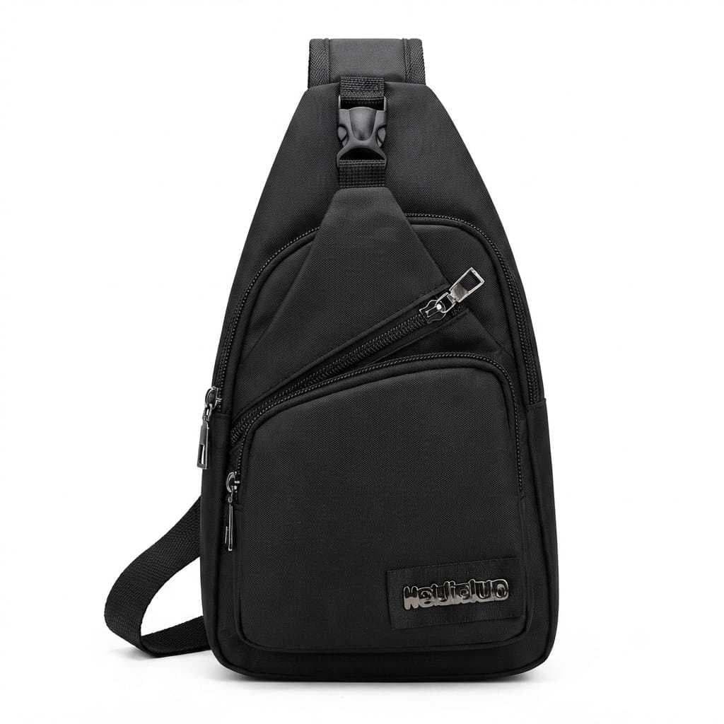Shoulder Bag Masculina Bolsa Transversal Tiracolo USB Porta Celular Carteira Multiuso Casual