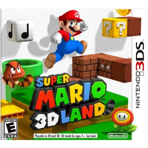 Jogo Nintendo 3DS - Super Mario 3D Land - Original Americano Completo - Case vermelha