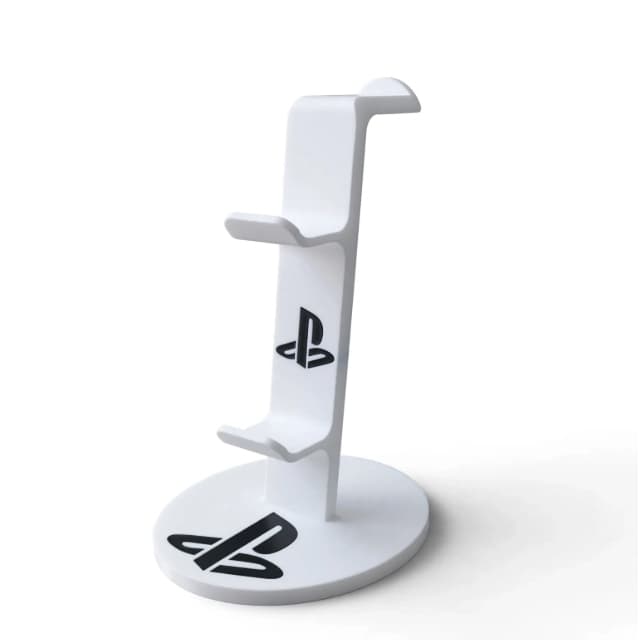 Suporte Para 2 Controles Ps4 Ps5 E Headset - Organizador Gamer Playstation