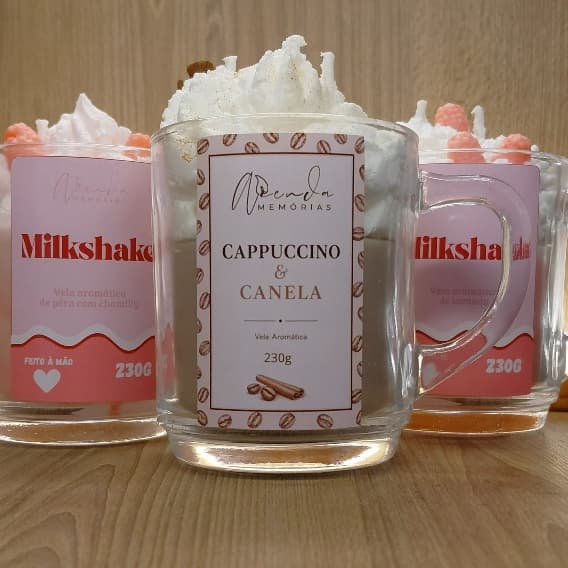 VELA NA CANECA, Xícara, Vela Aromática, Presente, Vela de Aniversário, Dia das Mães, Dia dos Pais, Dia dos Professores
