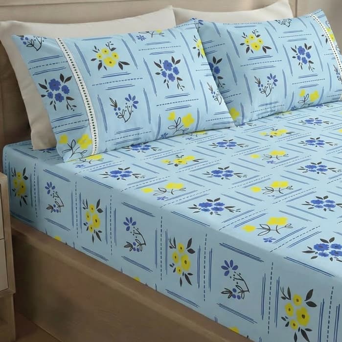 Jogo de Cama Malha 100% Algodão Lençol Elástico Fronhas Solteiro Casal Queen King