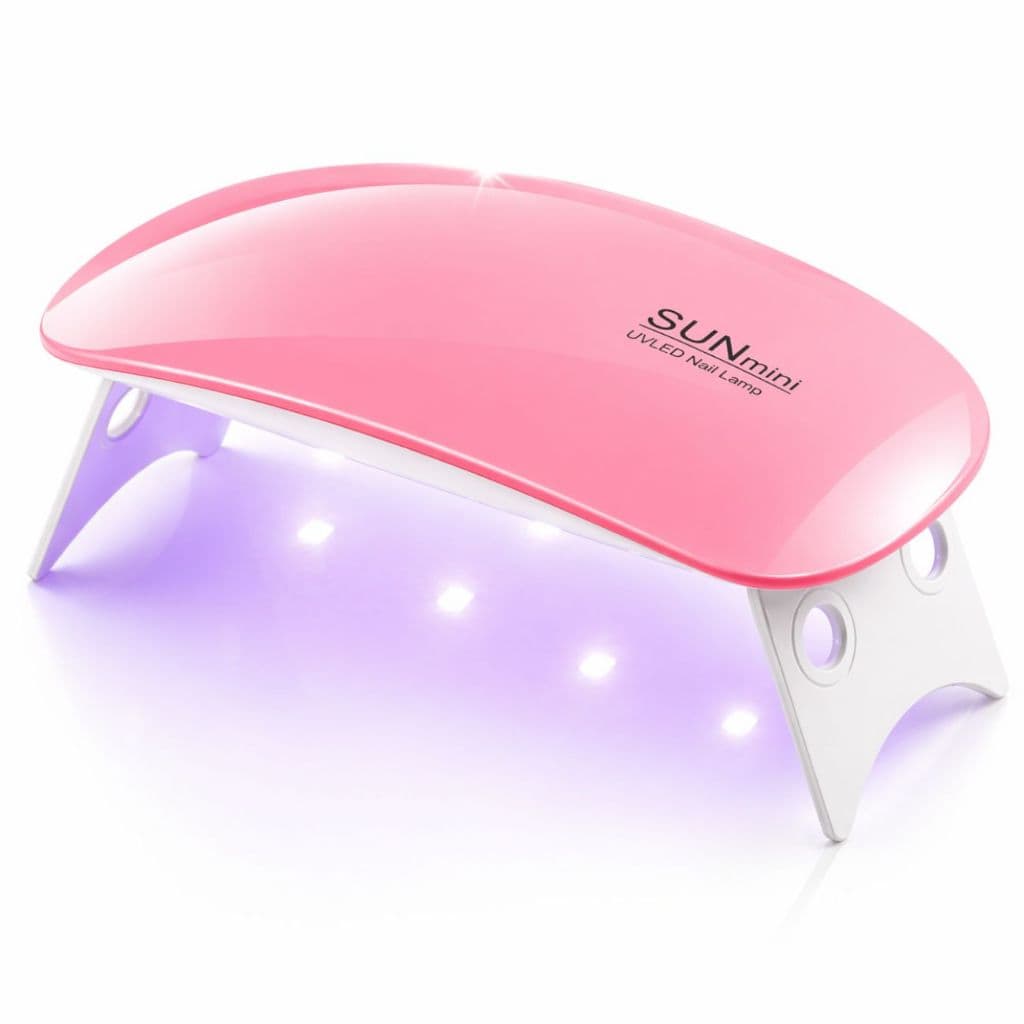 Mini Cabine Secador De Unhas Esmalte Gel Led Uv 6w Dobrável Bivolt Usb | Envio Imediato