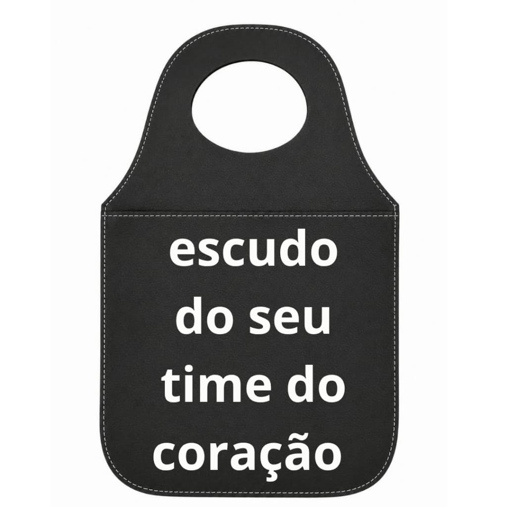 Organizador automotivo Personalizado seu time do coração lixinho qualidade Premium tamanho universal
