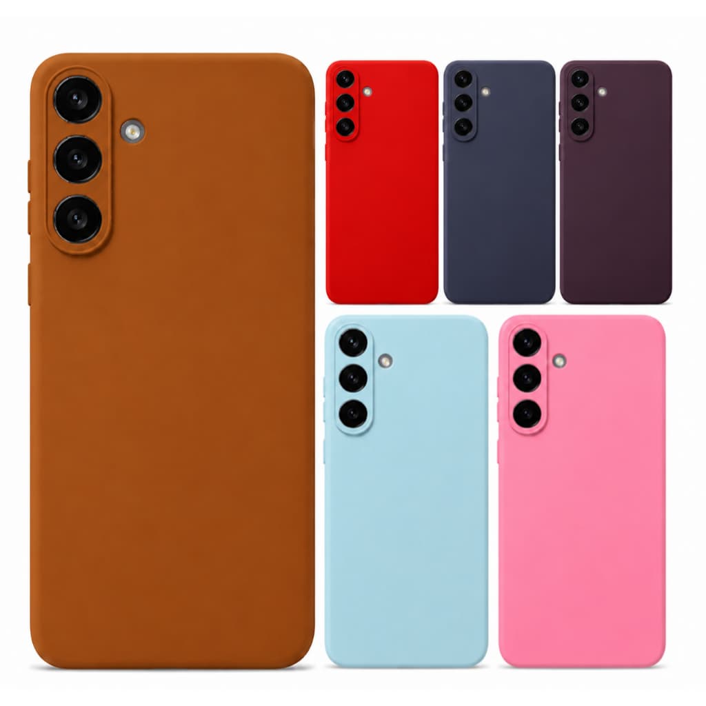 Capa Aveludada Premium para Samsung Galaxy A36 e A56 – Silicone com Interior Macio
