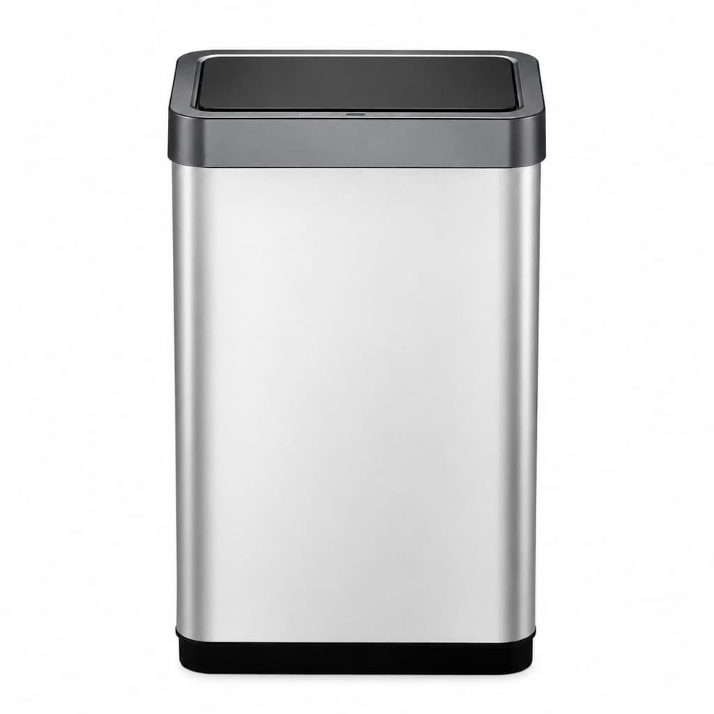 Lixeira Automática Inox 50L Sensor por Movimento Tampa Inteligente Member's Mark