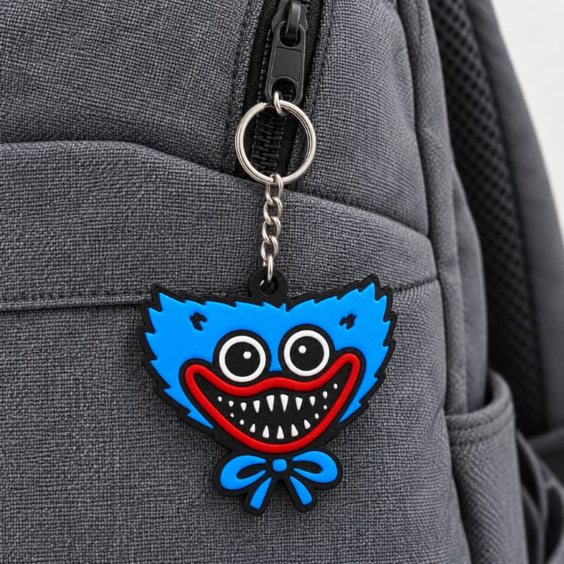 Chaveiro Huggy Wuggy – Poppy Playtime - Colecionável - Terror - Game
