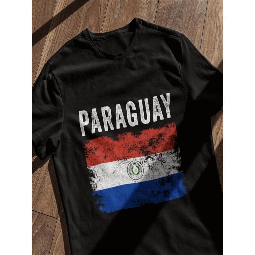 Camiseta Paraguai – Estilo Patriótico e Conforto para o Dia a Dia