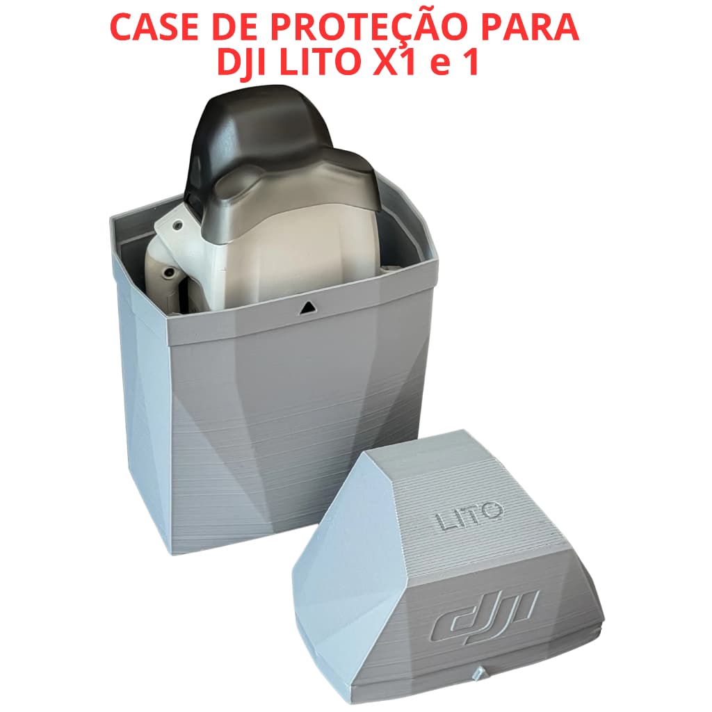 Case de Proteção para Drone DJI Lito X1 e DJI Lito 1 | Estojo Compacto para Transporte