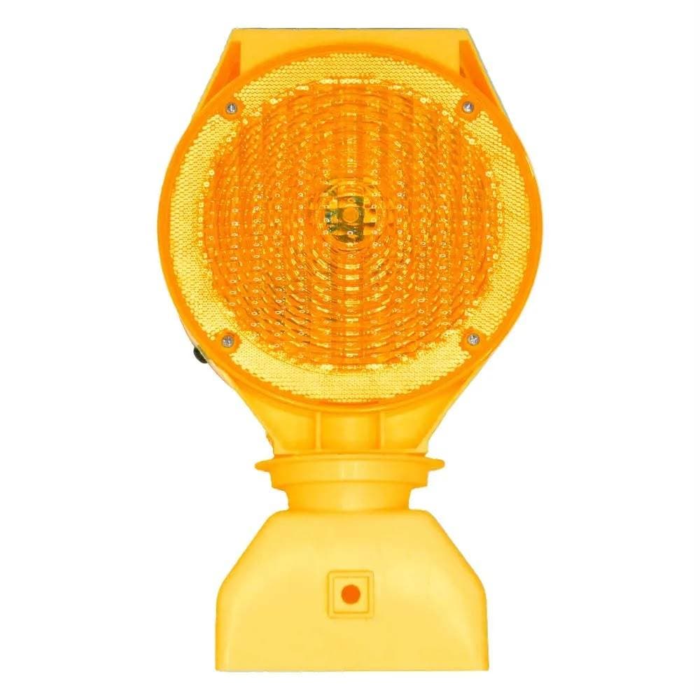 Sinalizador Viário Para Cone Led Com Placa Solar - Obras