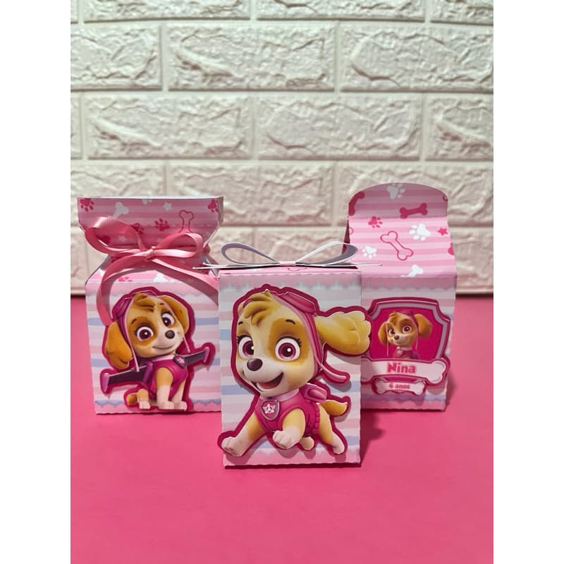 Kit Festa Caixinhas Personalizadas com Apliques