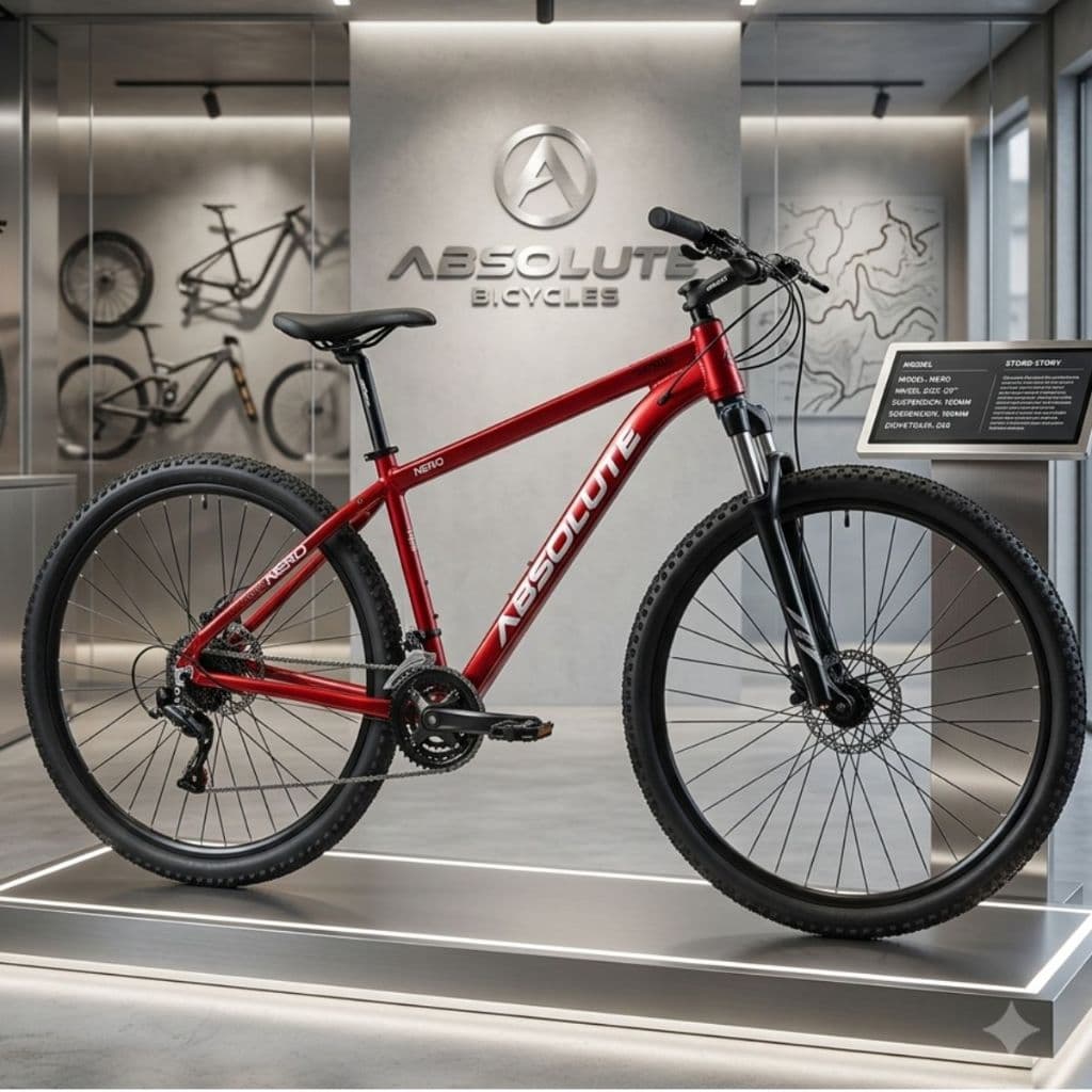 Bicicleta Aro 29 Absolute Nero 6 Modelo Novo Alumínio Freio A Disco Cabeamento Interno