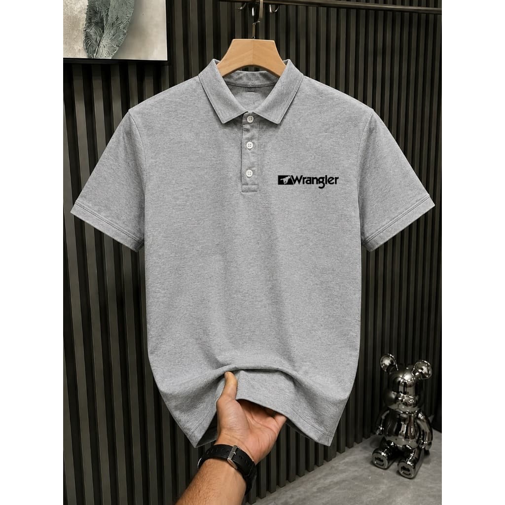 Camisa Polo Wrangler.r Moda Country Cowboy Malha Piquet Premium