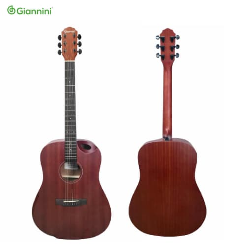 Violão Aço Eletroacústico Giannini Acoustik GDH CEQ WS (Walnut Satin) REGULADO PELO LUTHIER