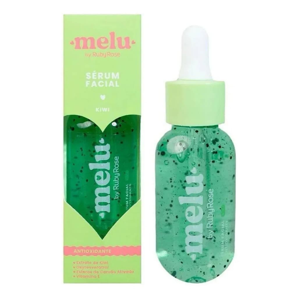 Sérum Facial Kiwi Melu Tonificante Com Ácido Hialurônico 30m