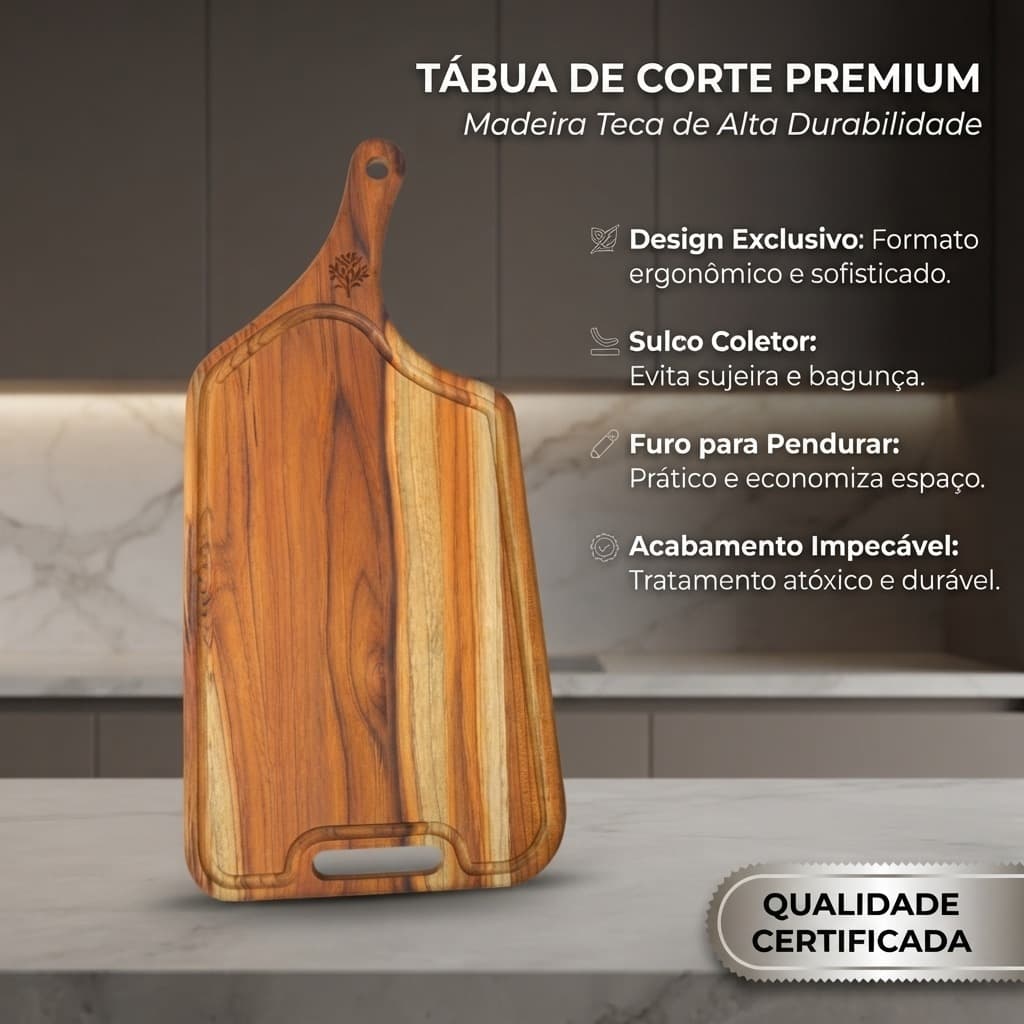 Tabua Carne Corte Churrasco Rustica Madeira Frios