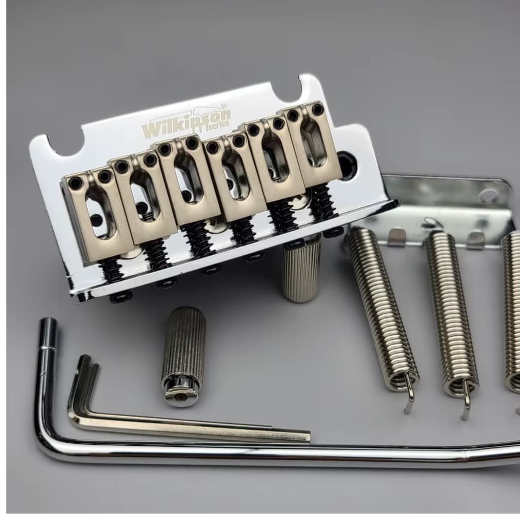 Ponte Wilkinson Dois 2 Pivôs Wov6 Big Block Stratocaster