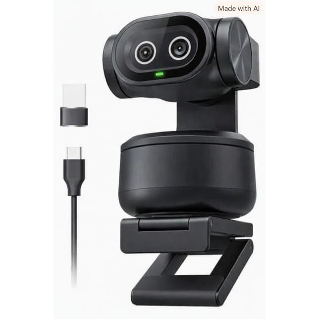 Pixy 4k Ai Tracking Autofoco Dual Webcam 300° Ptz