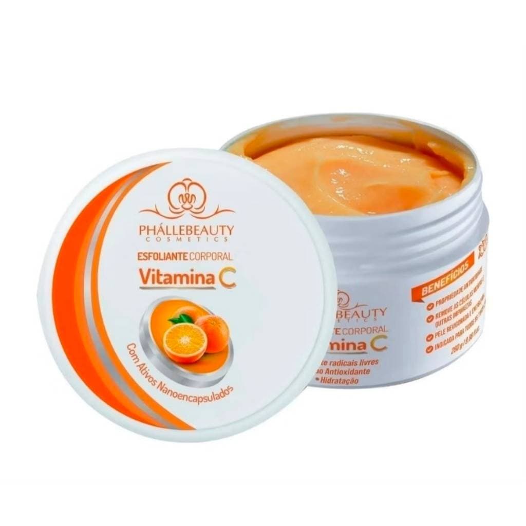 Esfoliante Corporal Vitamina C Phállebeauty - 280g