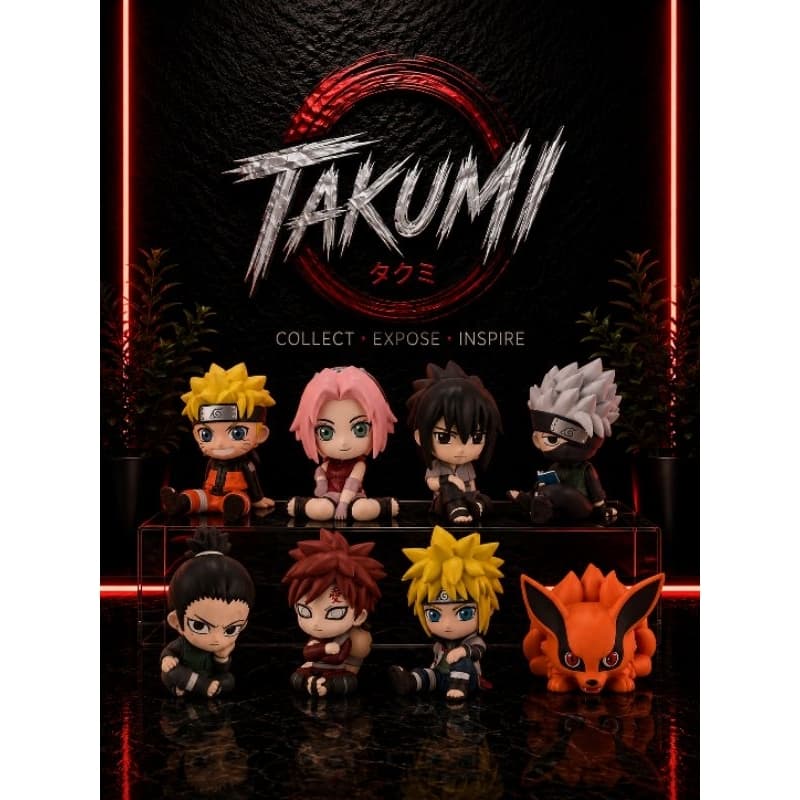 Figura Naruto Shippuden 8cm – Kakashi, Sasuke, Naruto e Outros – Escolha o Personagem