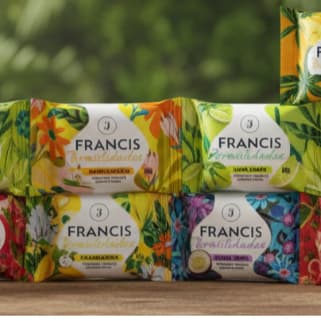 Sabonete para o Corpo em Barra Francis Brasilidades 80g .