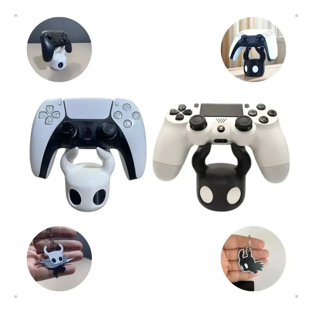 Suporte Controle Hollow Knight para Controle  Ps4 Ps5 Xbox
