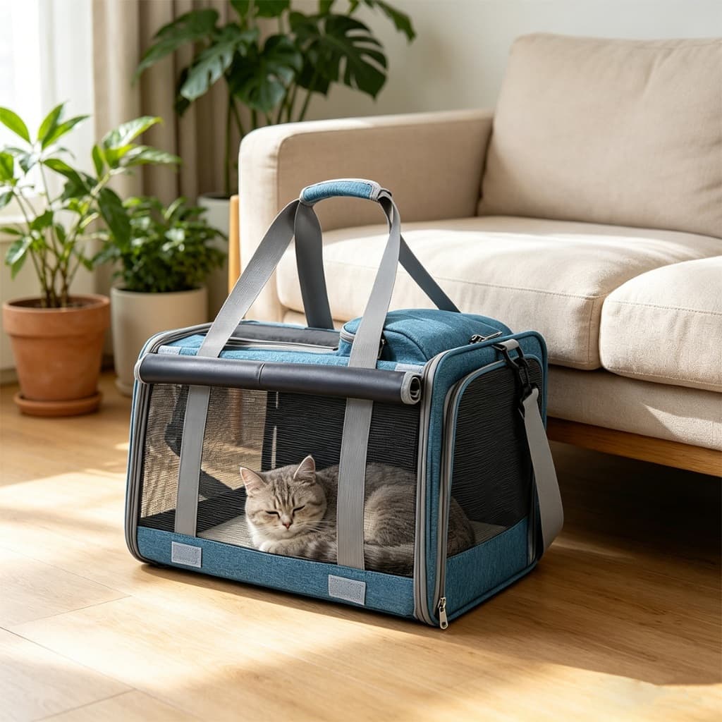 Pet Transport Bag Dogs Cats Backpack Travel Airplane Cabin Durable Lightweight
