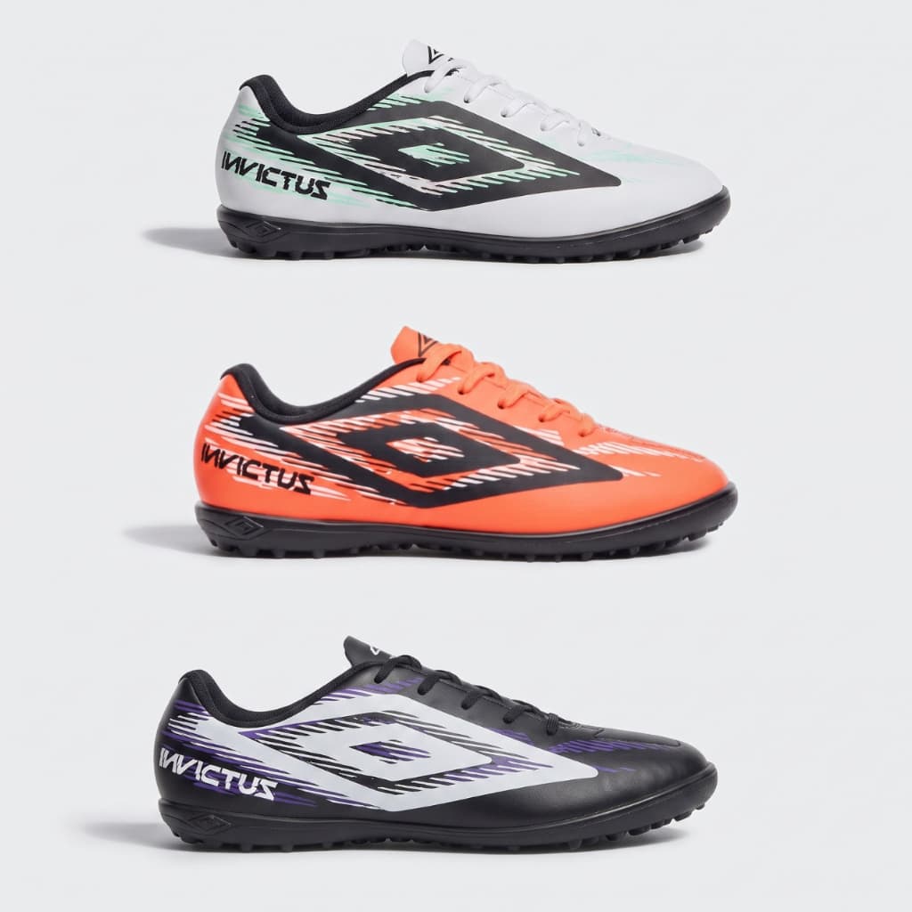 Chuteira Society Umbro Invictus Masculina Infantil Futebol Grama Sintética Original