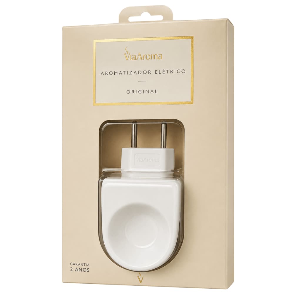 Aromatizador Difusor de Aroma Elétrico Bivolt Original - Via Aroma