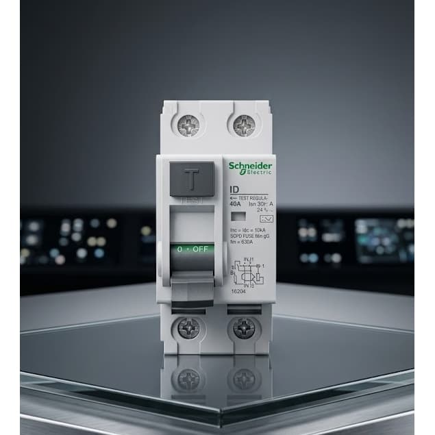 Disjuntor Interruptor Diferencial Residual ID 40A Schneider Electric – Proteção Total Contra Choques Elétricos