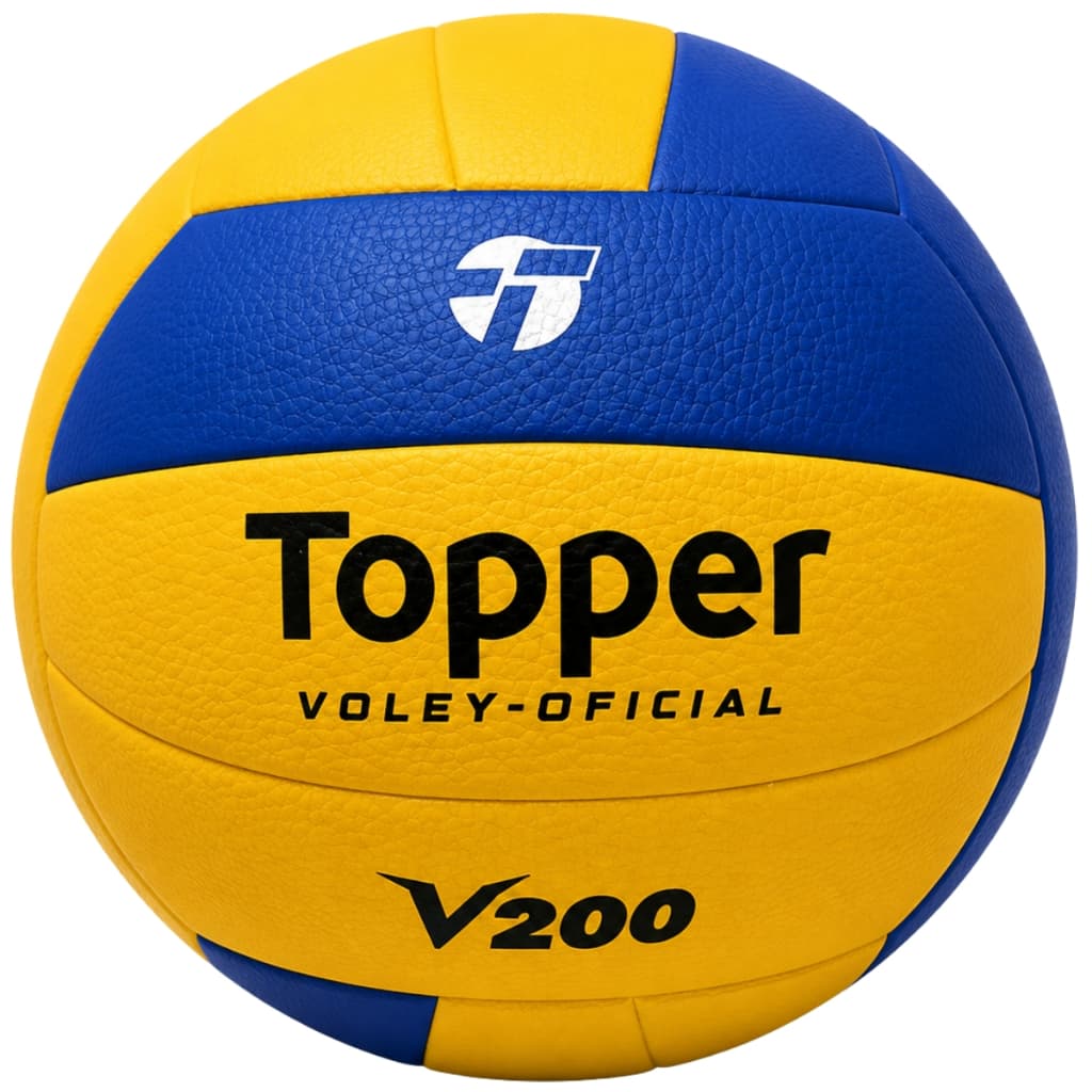 Bola Vôlei Oficial Topper V200 Quadra - Treino e Jogo