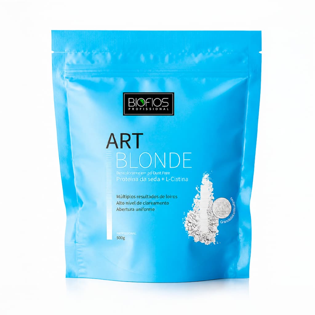 Pó Descolorante Profissional 500g Descolore 10 Tons Biofios