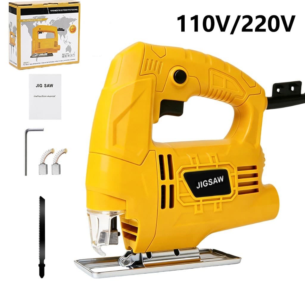 Serra Tico Tico 850W Compacta e Leve para Reforma Casa Artesanato e Trabalho Profissional