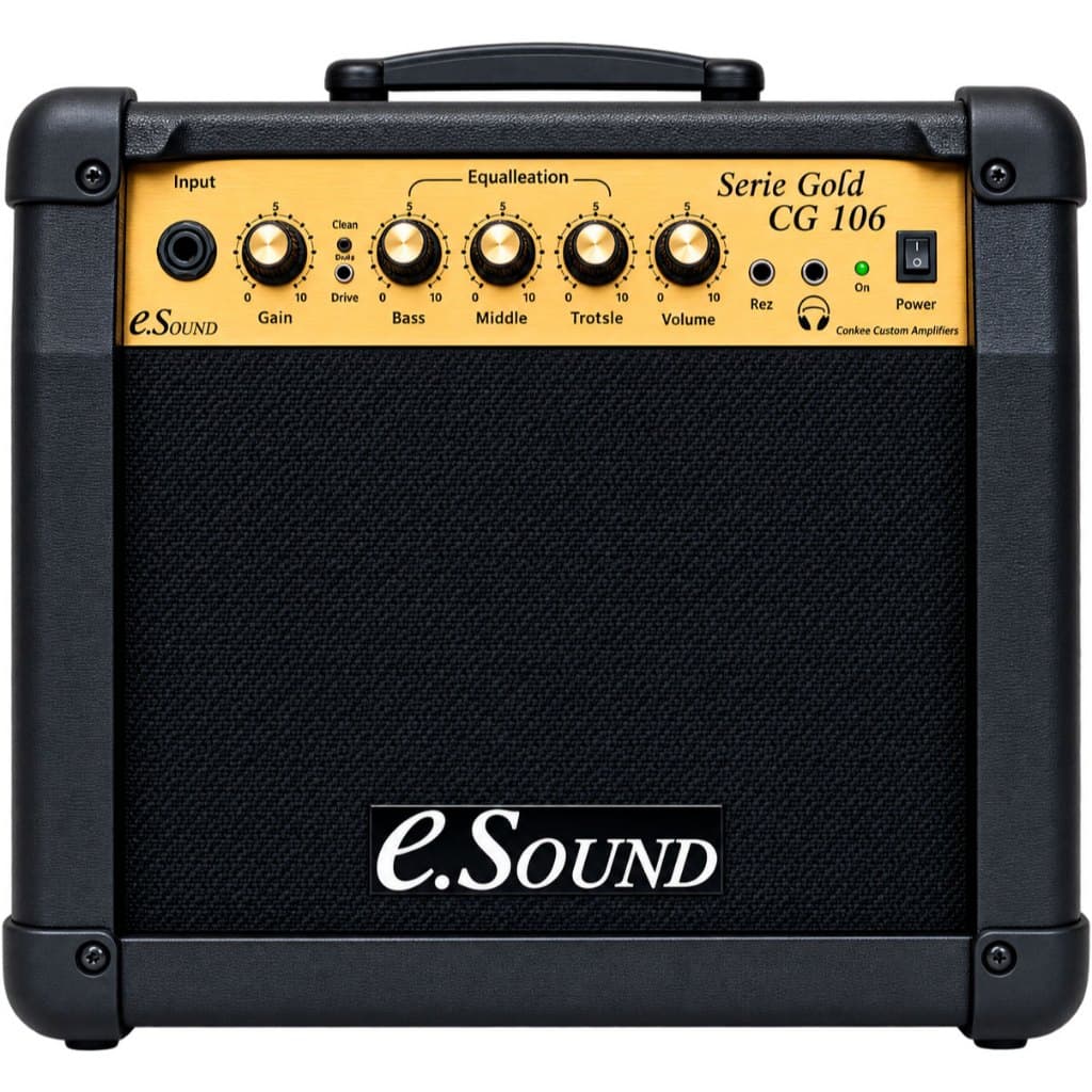 CUBO AMPLIFICADOR GUITARRA 6" GOLD CG 106 20W RMS