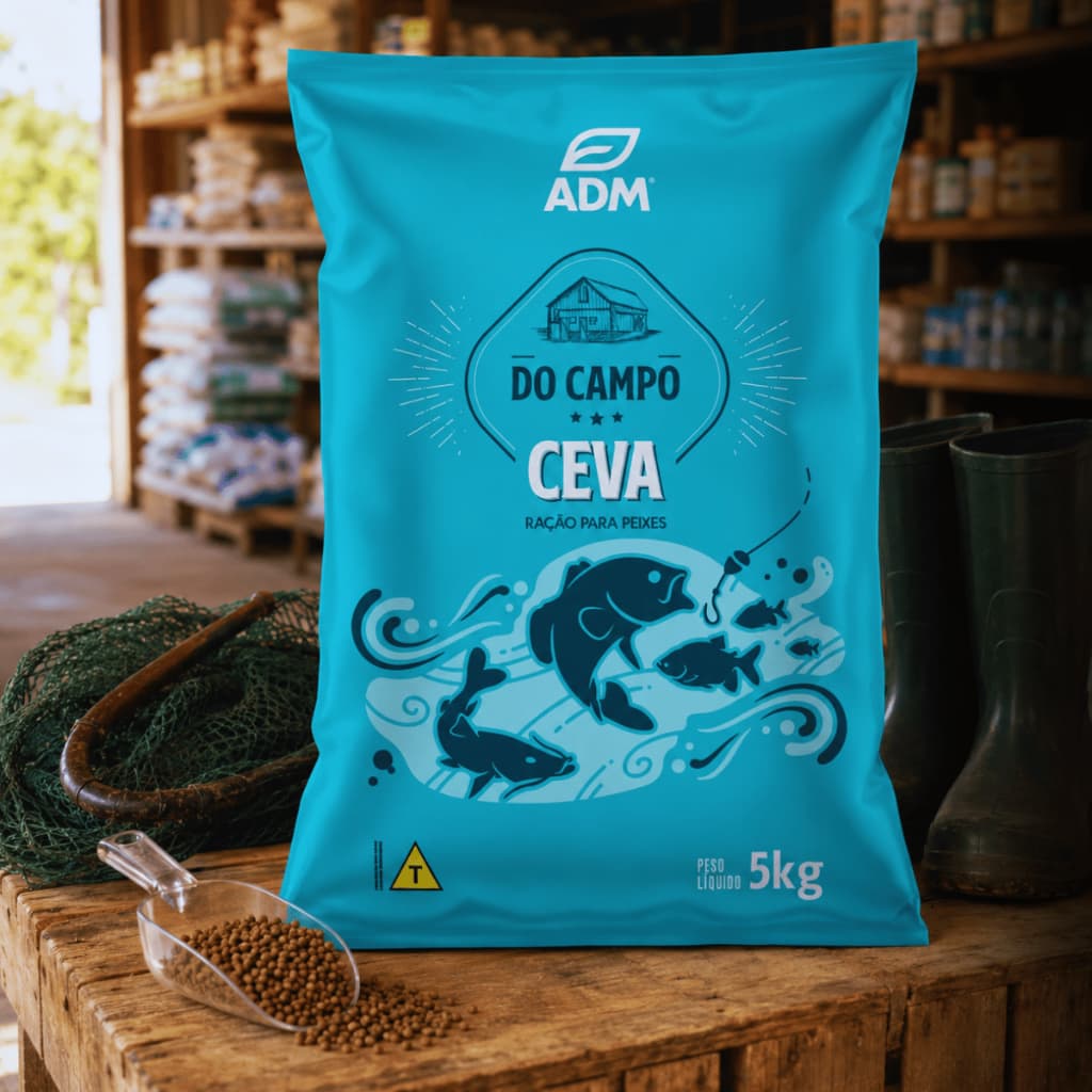 Ceva para Peixes Presence do Campo 5kg Afundante para Pesca Kits Variados