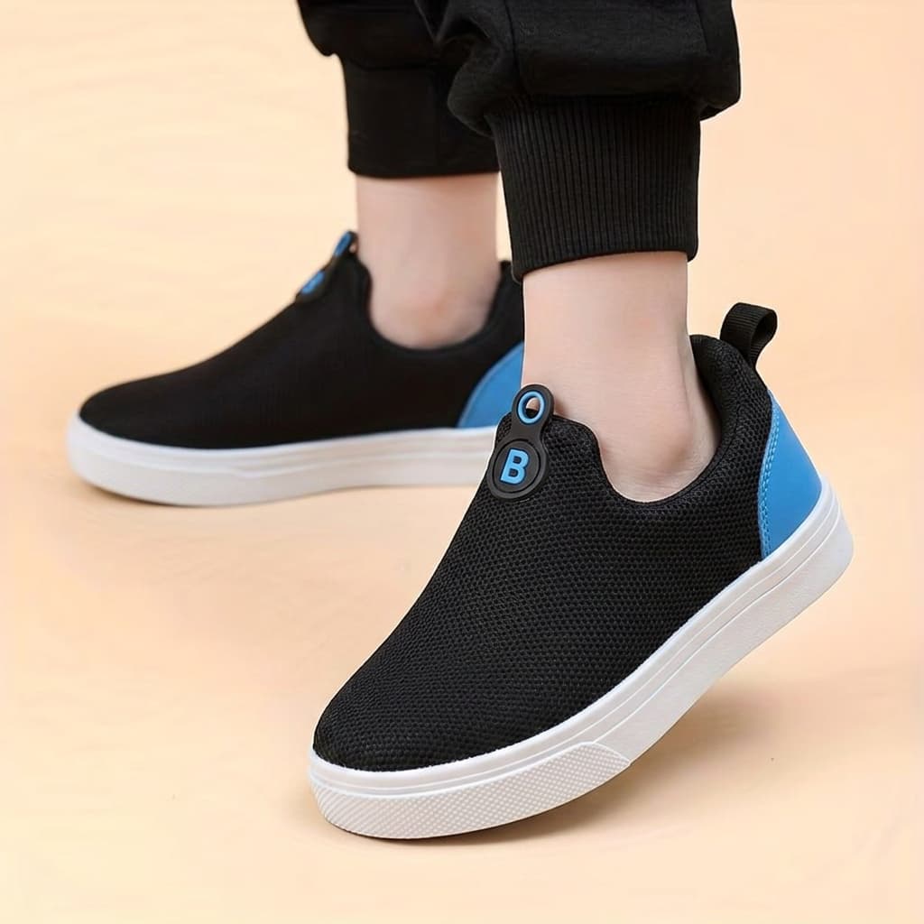 Tênis Infantil Calce Fácil Slip On Menino e Menina Macio Leve Prático Escolar