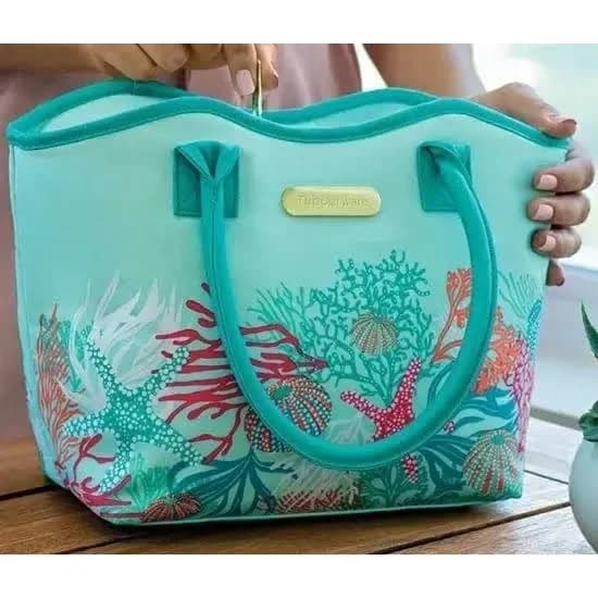 Bolsa Térmica Fundo do mar Tupperware lancheira Termica