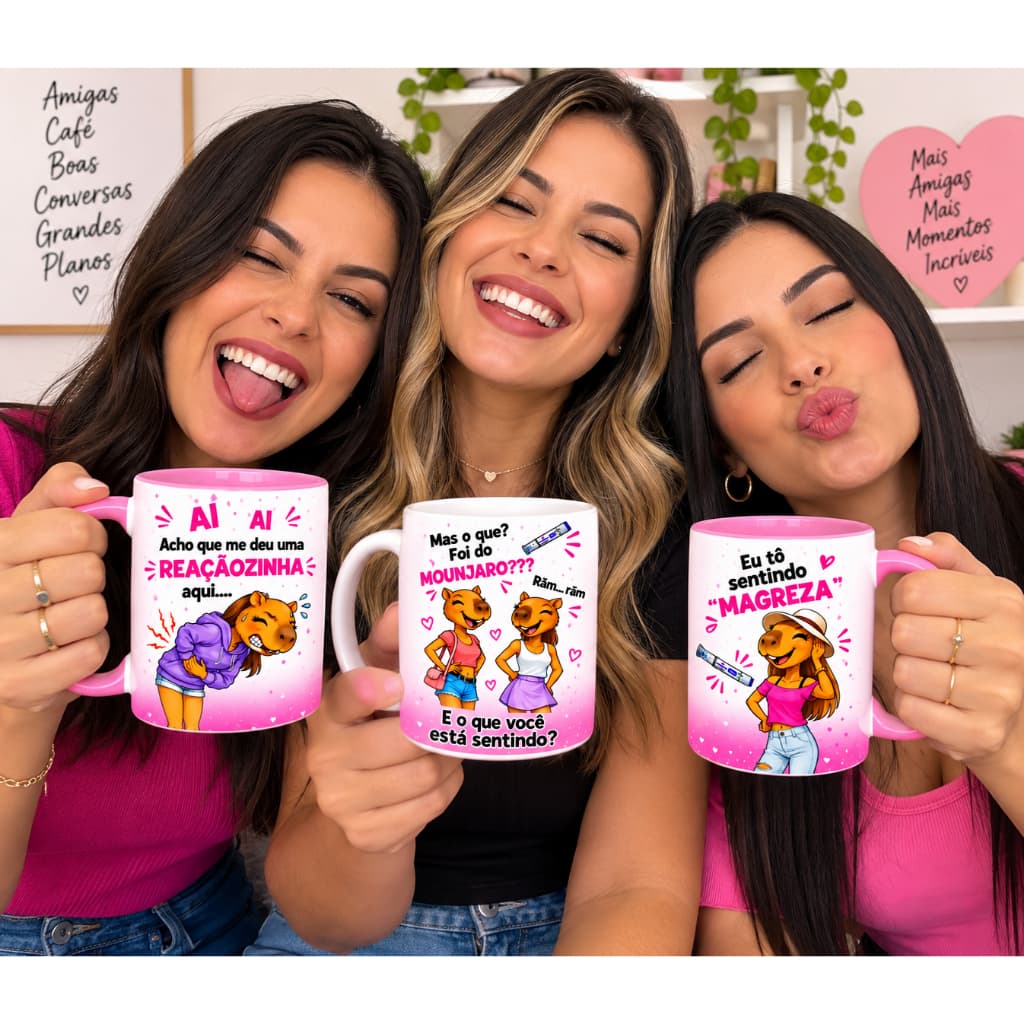 Caneca Personalizada 325ML Meme Monjaro Magreza