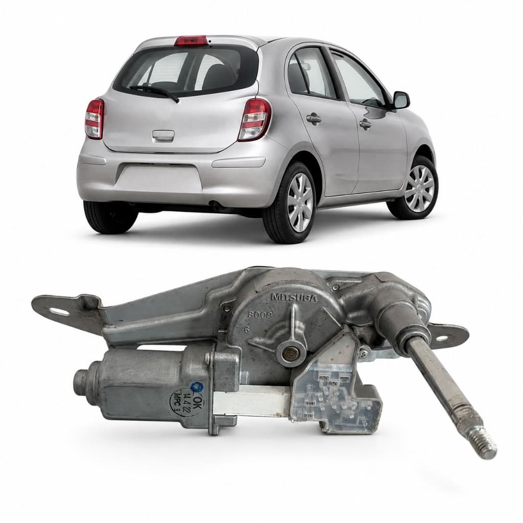 Motor Limpador Traseiro Nissan March 2012 2013 2014 2015 16