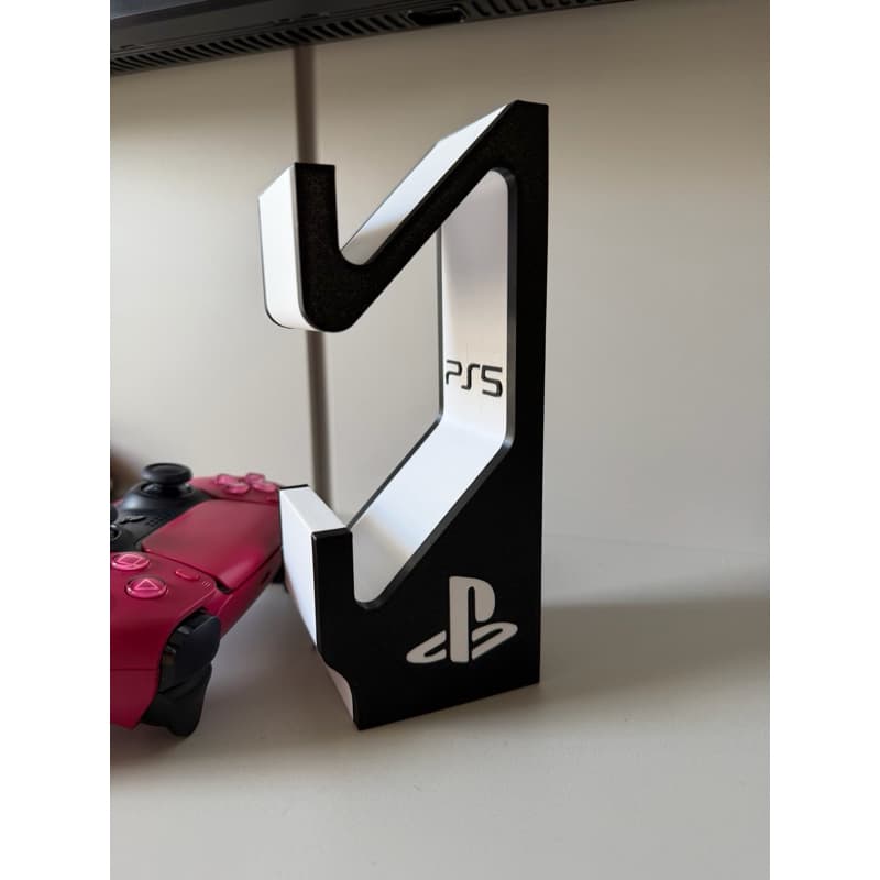 Suporte Duplo Controle PS5 Base Suporte Gamer Organizador DualSense Para 2 Controles Video Game