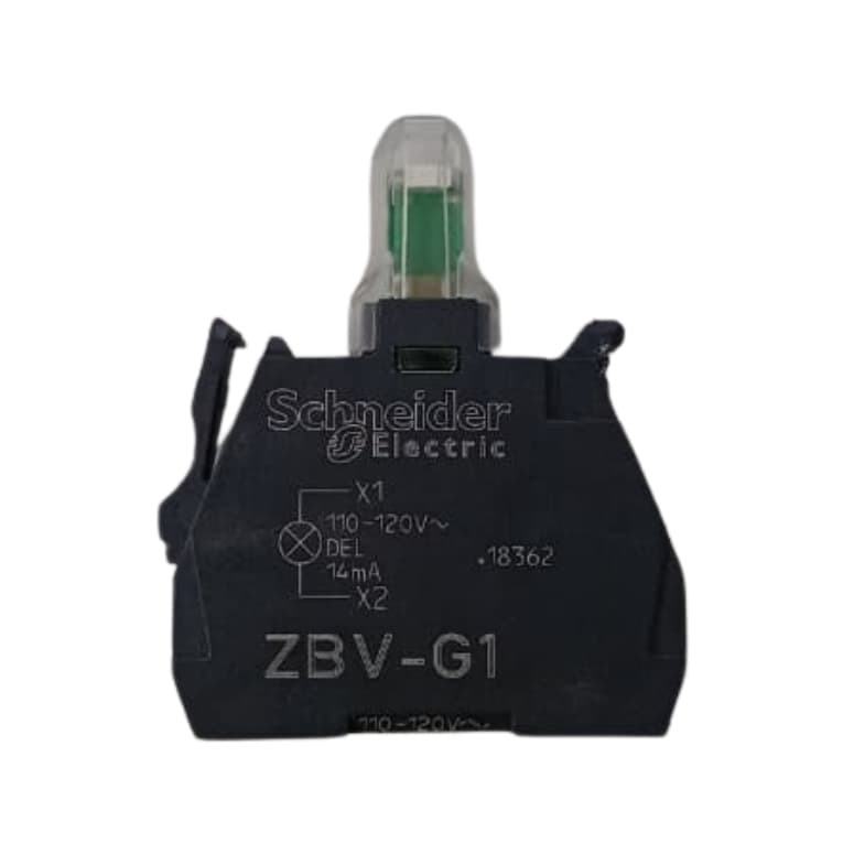 Bloco Luminoso Led Branco 110v Zbvg1 Schneider Electric