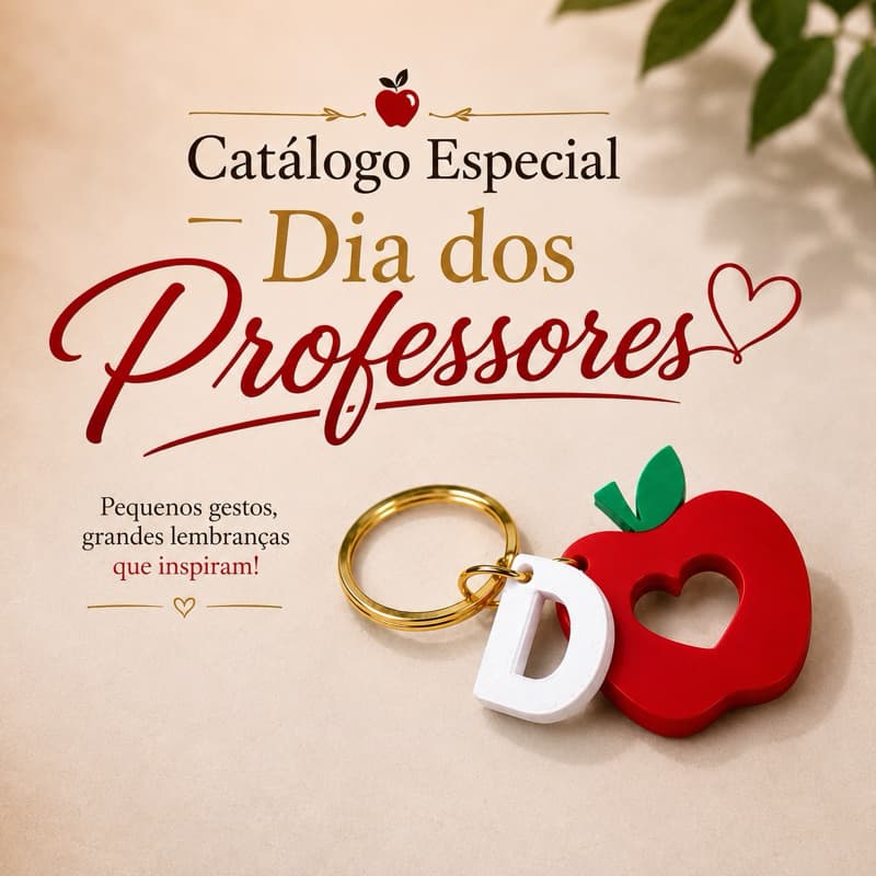 Presente personalizado dia dos professores