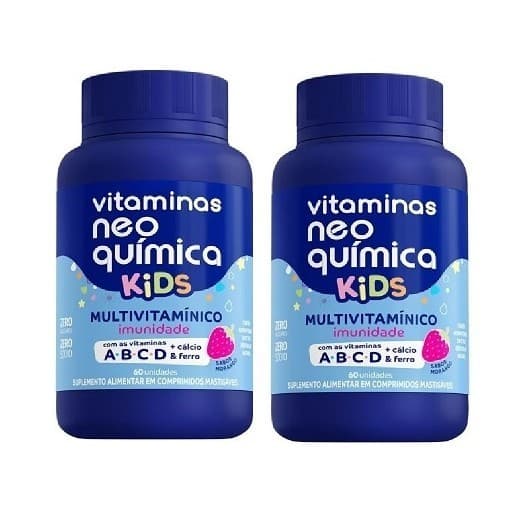 Kit 2 Unidades Vitamina Neo Química A-Z Mulher 60 Comprimidos Total 120 Cps