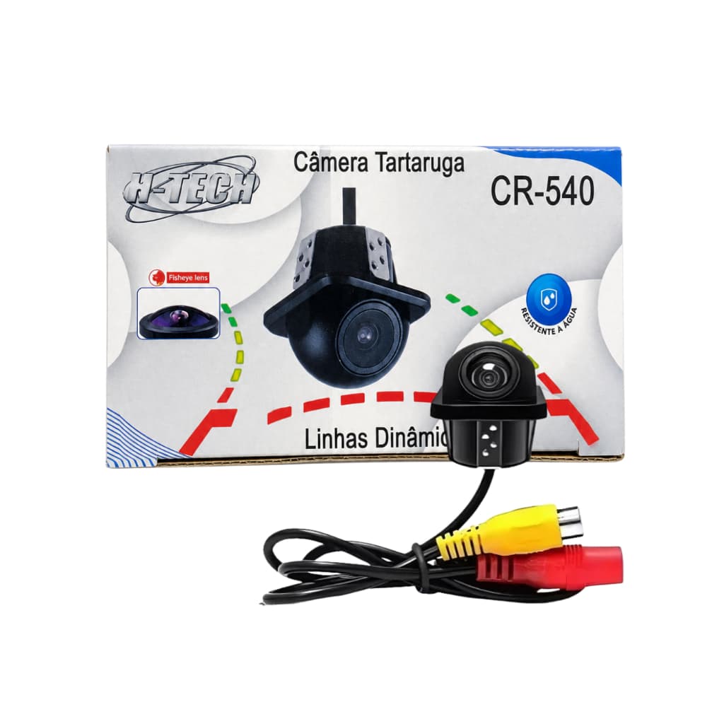 Câmera De Ré Tartaruga Linhas Dinâmicas H-tech Universal