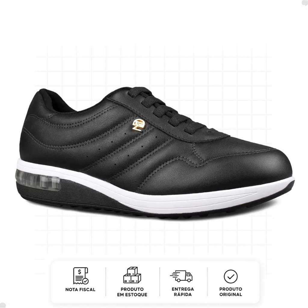 Tênis Modare Feminino Gel Casual Palmilha Ortopédica Fascite