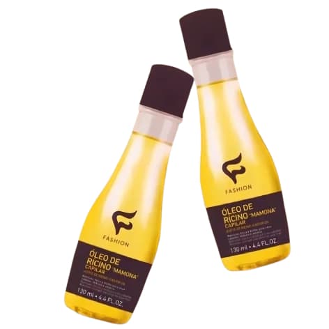 Kit 2 Oleo De Rícino Capilar 130ml - Fashion Cosméticos