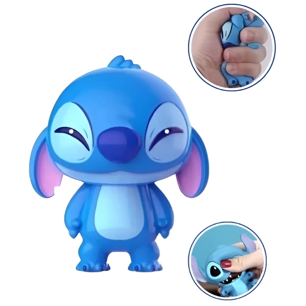 Stitch Squishy Macio Anti Estresse Relaxa Divertido