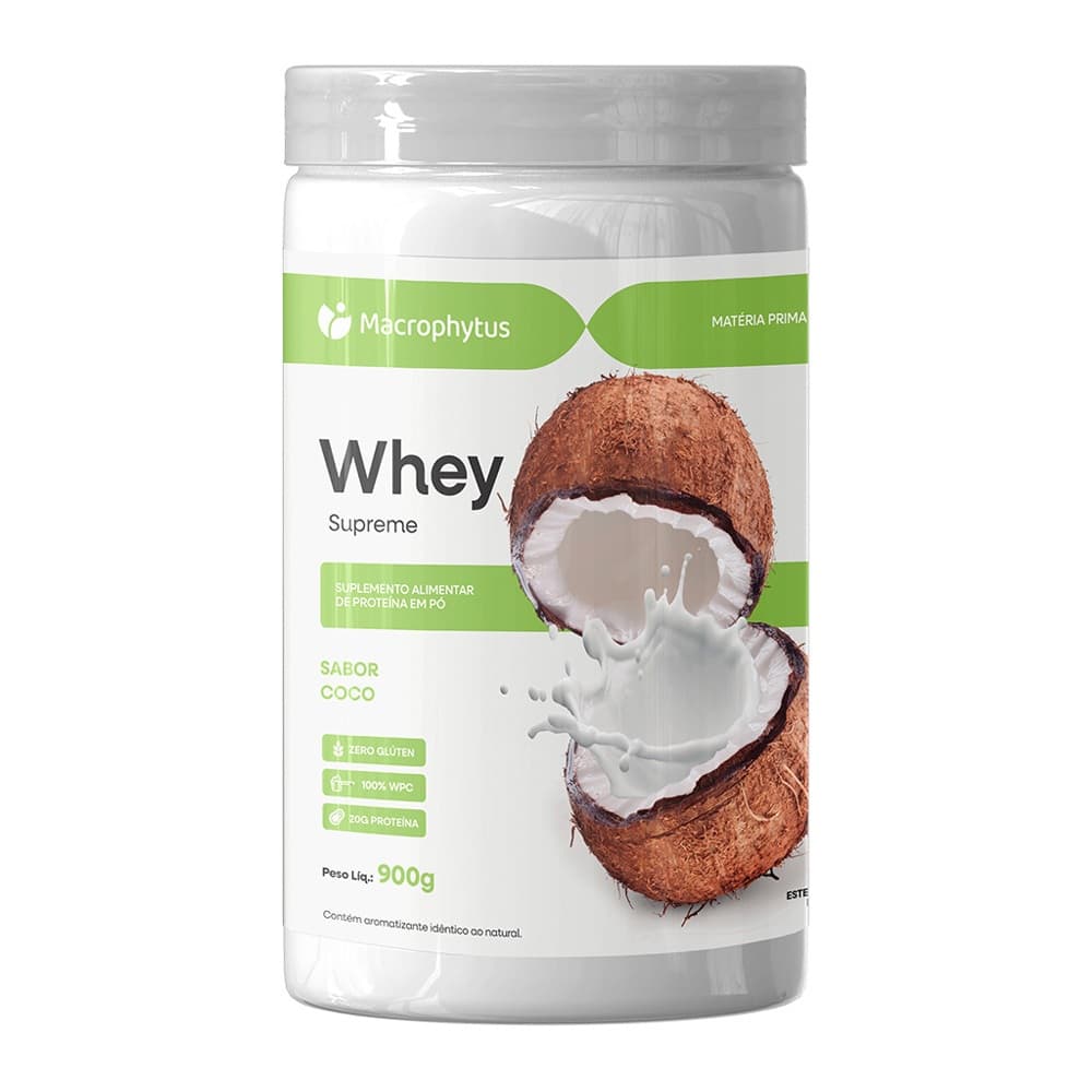 Whey Protein Supreme 900g Sabor Coco