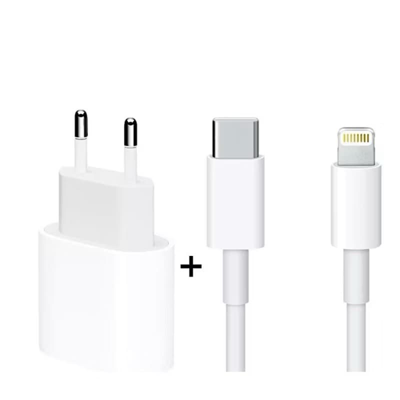 Carregador para iPhone Tipo C 20W com Carregamento Rápido até 20W