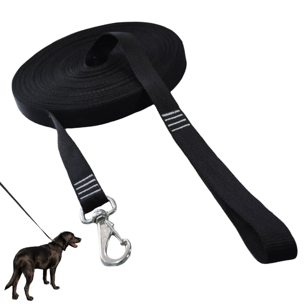 Guia Longa Adestramento Cachorro 2m 5m 10m 15m 20m Nylon Resistente Passeio Treinamento Controle Pet